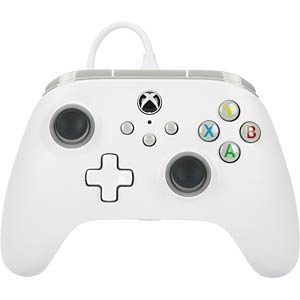 CONTROLLER PowerA, cu fir, pentru XBOX series X/ S, alb, "1519365-02" (timbru verde 1 leu)