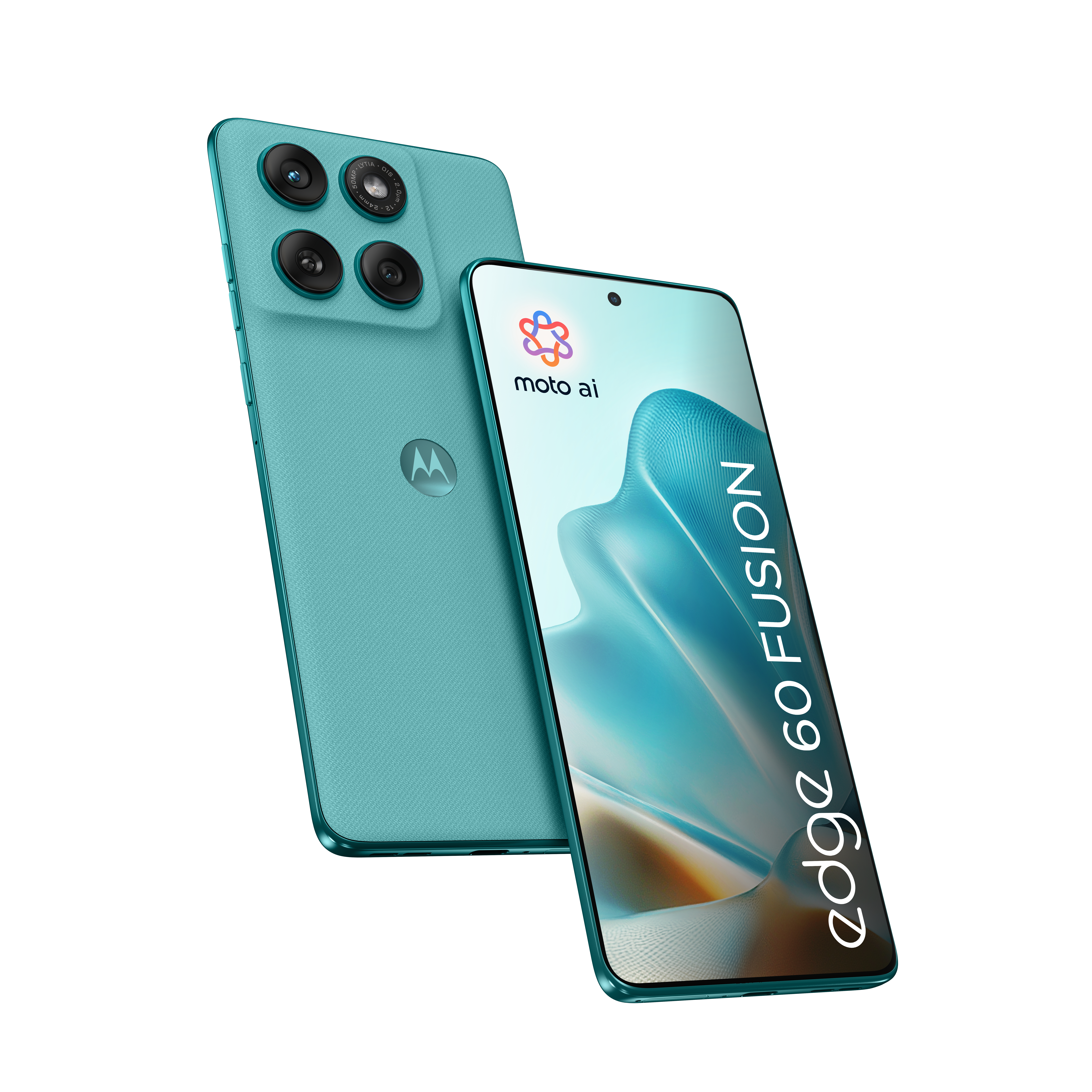 Telefon Mobil Motorola Edge 60 Fusion, Procesor Mediatek Dimensity 7300, P-OLED 6.67", 8GB RAM, 256GB Flash, Camera Dubla 50 + 13 MP, Wi-Fi, 5G, Dual Sim, Android (Albastru deschis) "PB7E0035PL" (timbru verde 0.45 lei)