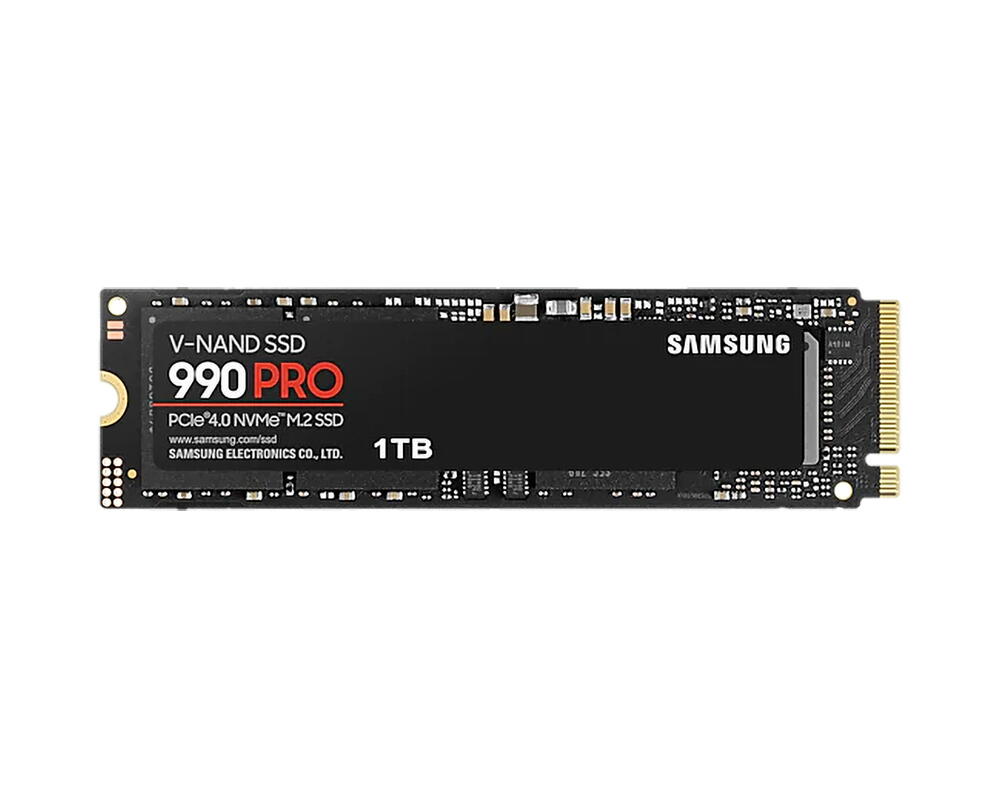 SAMSUNG SSD 990 PRO 1TB M.2 NVMe PCIe 4.0 "MZ-V9P1T0BW"