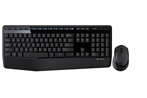 KIT wireless LOGITECH, tastatura wireless + mouse wireless, black, "MK345" "920-006489" (timbru verde 0.8 lei)
