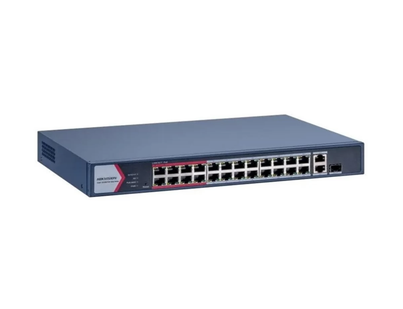SWITCH HIKVISION 24 POE PORTURI "DS-3E1326P-EI/M" (timbru verde 2lei)