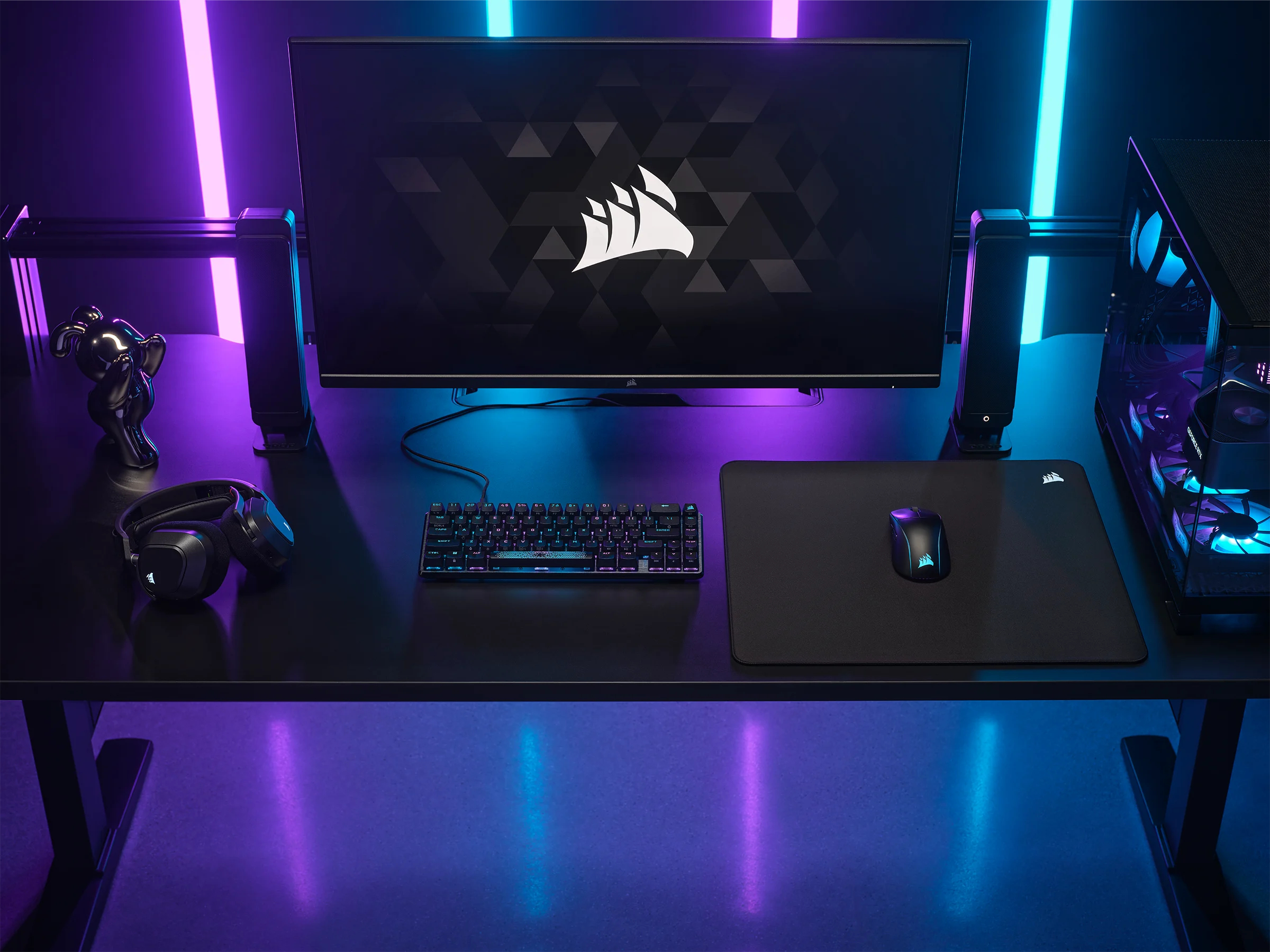 Mousepad Gaming CorsairMM500 V2 HYBRID L"CH-941B161-WW" - imagine 6