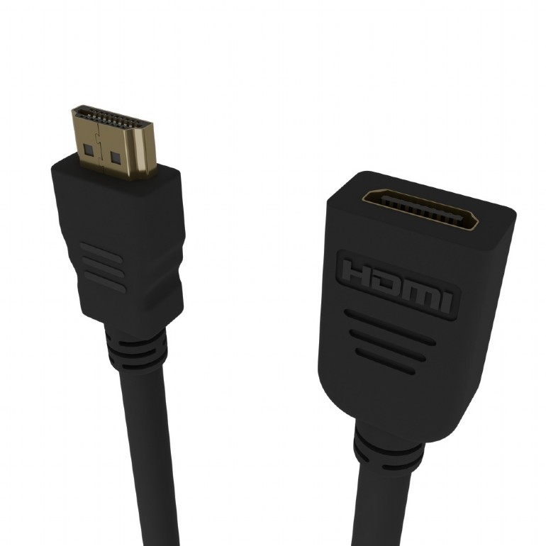 CABLU video GEMBIRD, HDMI (T) la HDMI (M) 2.0, 4.5m, prelungitor, conectori auriti, rezolutie maxima 4K (3840 x 2160) la 60 Hz, Cu, negru, "CC-HDMI4X-15" (timbru verde 0.18 lei)