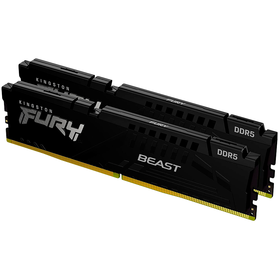 Memorie DDR Kingston DDR5 16GB frecventa 5200 MHz, 8GB x 2 module, radiator, latenta CL40, "KF552C40BBK2-16"