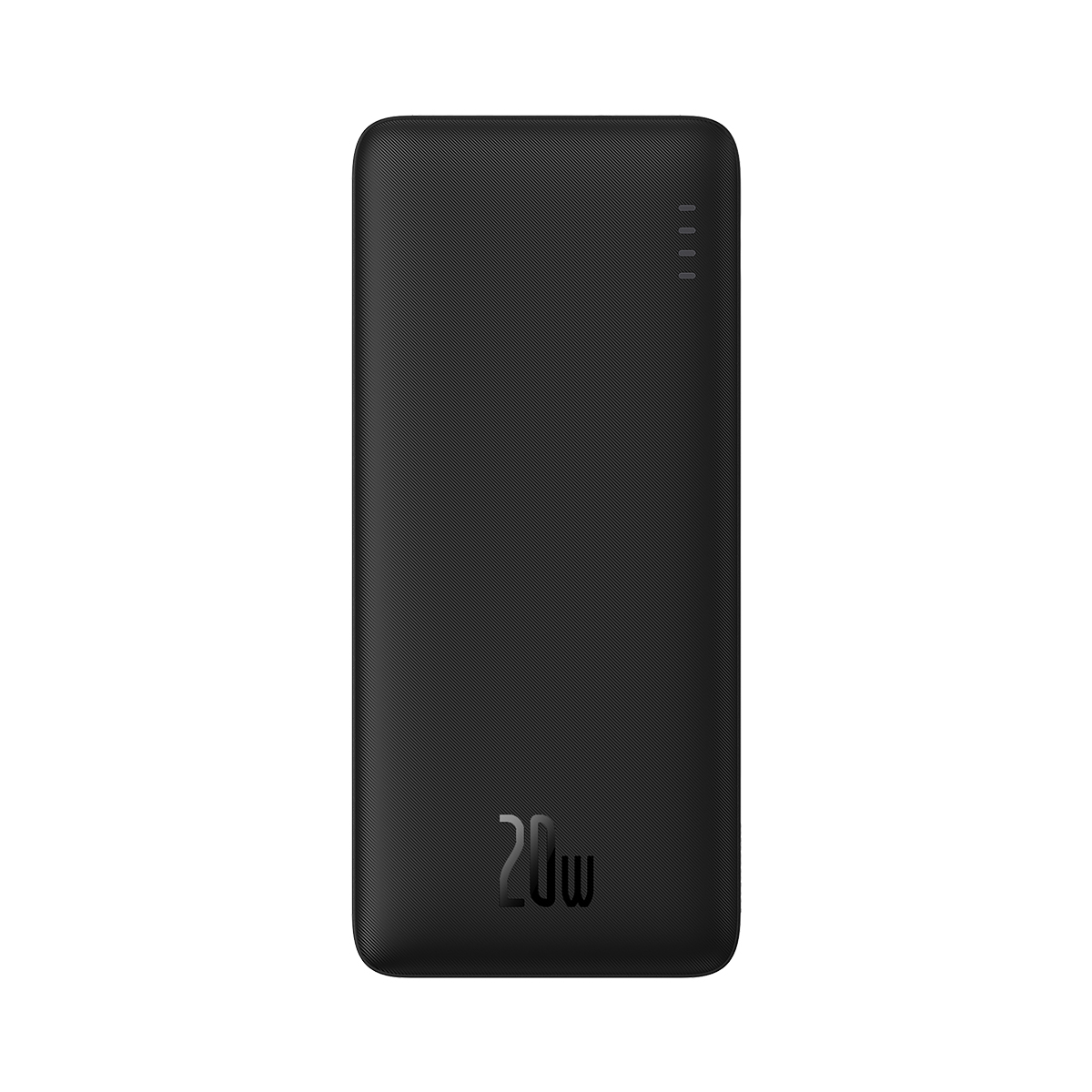 POWER BANK Baseus Airpow, capacitate 30000mAh, 20W, 2 x USB Type-C, 1 x USB, total 5V/3A, include cablu USB la USB Type-C de 30 cm, negru, "PPQD090101" (timbru verde 0.98 lei) - 6932172627942