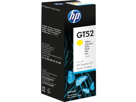 Cartus Cerneala Original HP Yellow, nr.GT52, pentru Ink Tank 115|310|315|319|410|415|419 Smart Tank 450|455|457, , (timbru verde 0.15 lei), "M0H56AE"
