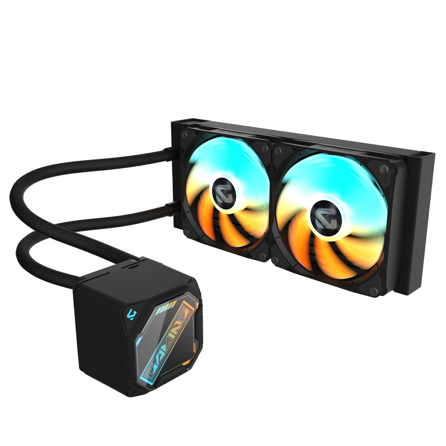 Cooler Lichid GIGABYTE GAMING 240, AIO 240mm, Intel/ AMD, Negru "GP-GIGABYTE GME 240" (timbru verde 2 lei)