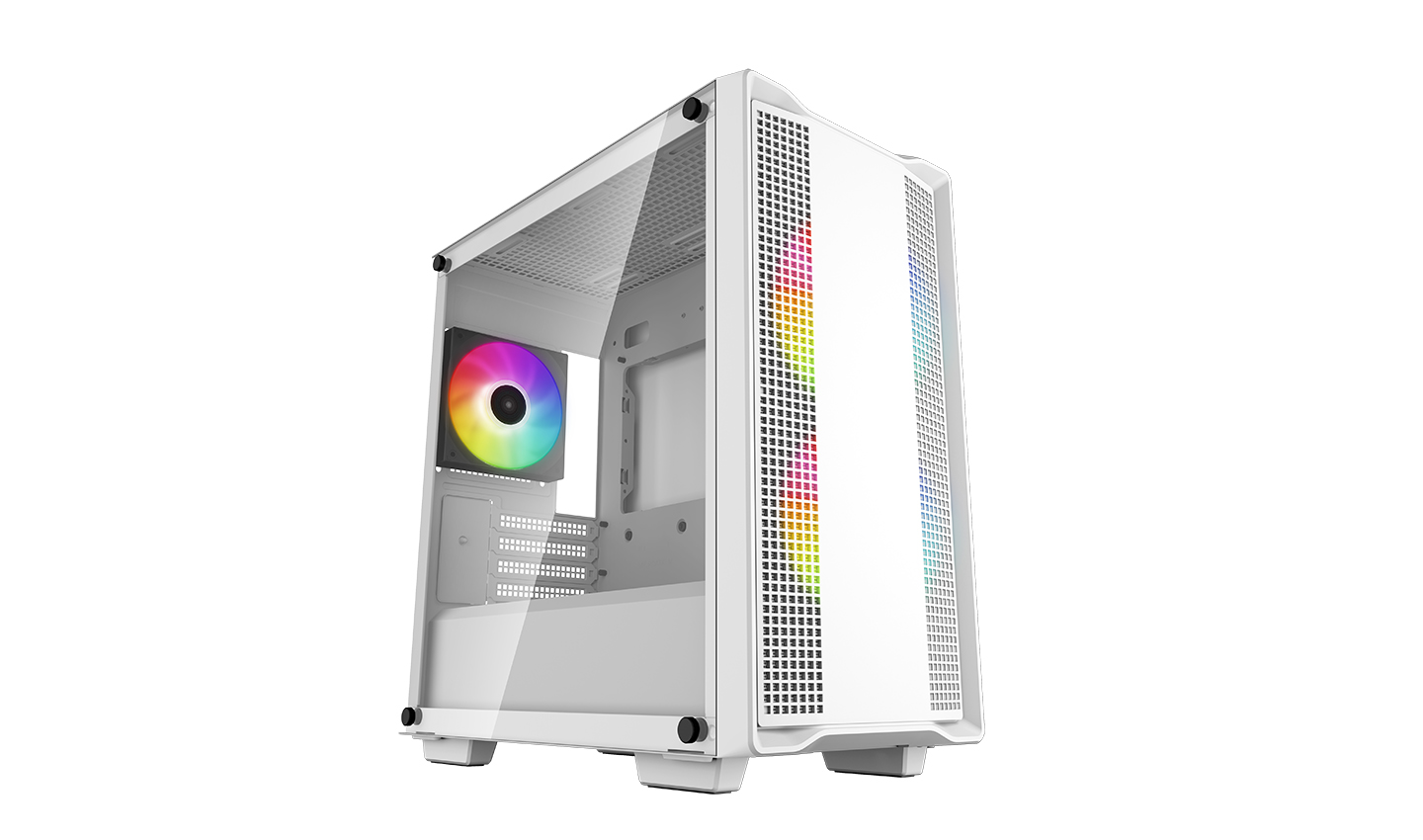 CARCASE DeepCool "CC360 ARGB WH" Middle Tower mATX, USB3.0xxxx1, USB2.0xxxx1, Audioxxxx1, alb, "R-CC360-WHAPM3-G-1" (timbru verde 0.24 lei)