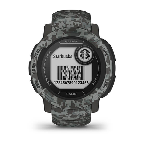 Smartwatch Garmin Instinct 2 Camo Edition Graphite Camo 176 x 176 0,9##"010-02626-03" - imagine 4