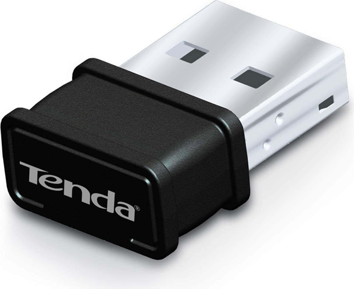 ADAPTOR RETEA Tenda AX300, extern wireless 2.4 GHz, USB 2.0 port, 300 Mbps, antena interna x 1, Wi-Fi 6 "W311MI" (timbru verde 0.18 lei)