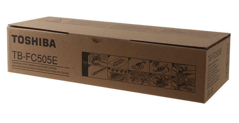 Waste Toner Original Toshiba , TB-FC505E, pentru E-Studio 2505|3005|3505|4505|5005, 35K, (timbru verde 1.2 lei) , "6AG00007695"