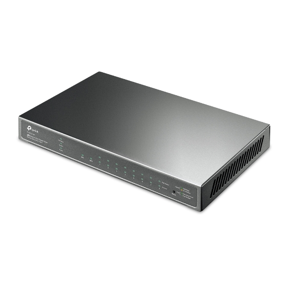 SWITCH TP-Link, 8-Porturi 10/100/1000Mbps Gigabit Smart Switch, metalic "SG2008" (timbru verde 2 lei)