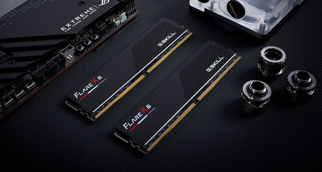 Memorie FLARE X5 AMD 32 GB (2x16GB) 6400 MHz CL32 Dual Kit "F5-6400J3239G16GX2-FX5" - imagine 5