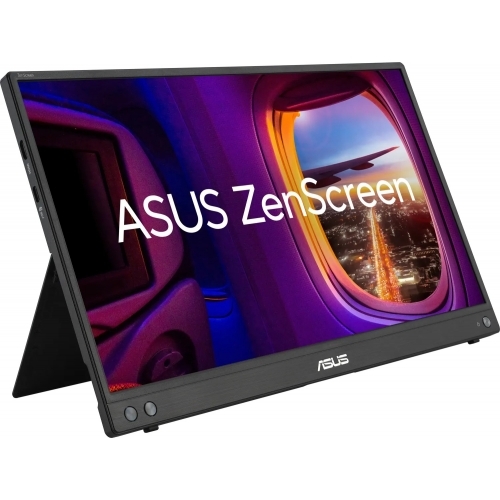 MONITOARE Asus Monitor LED Portabil ASUS ZenScreen MB16AHV, 15.6inch, 1920x1080, 5ms GTG, Dark Grey "MB16AHV" (timbru verde 7 lei)