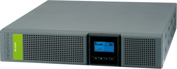 UPS SOCOMEC Line Int. cu Sinusoida Pura, 3300VA/ 2700W,AVR,8+1xIEC,LCD,6x 72V/9Ah,Backup 6min,incarc.8h,USB,RS232,combo RJ45,tower/rack 2U,fan,"Netys PR RT 3300VA""NPR-3300-RT" (timbru verde 11 lei)