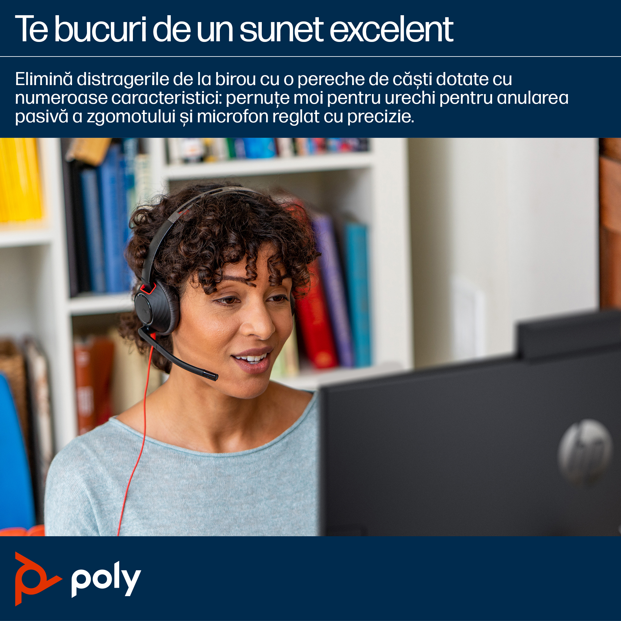 Poly BW 5210 USB-C HS +3.5mmP +USB-C/A"8X230AA" - imagine 7