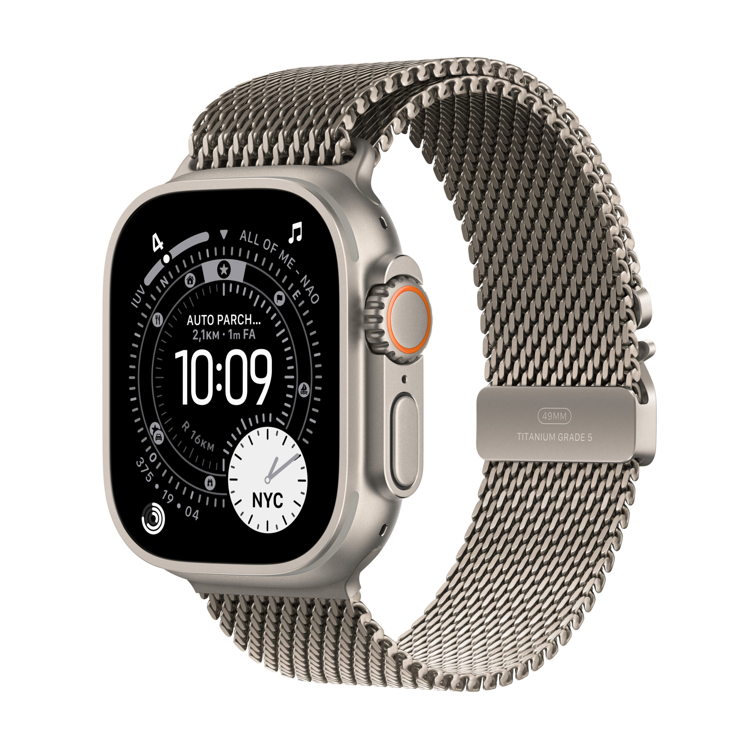 AW U3 49 Nat Titan Milanese Larg "MF0E4QP/A" (timbru verde 0.18 lei)