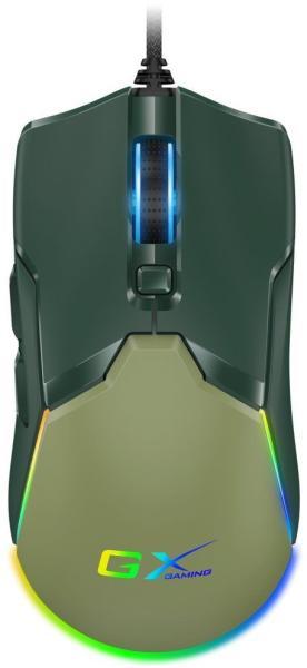 MOUSE Genius "Scorpion M700", gaming, cu fir USB-A, optic, 200 - 7200 dpi, butoane/scroll 6/1, iluminare RGB, verde, "31040009401" (timbru verde 0.18 lei) 4710268262886