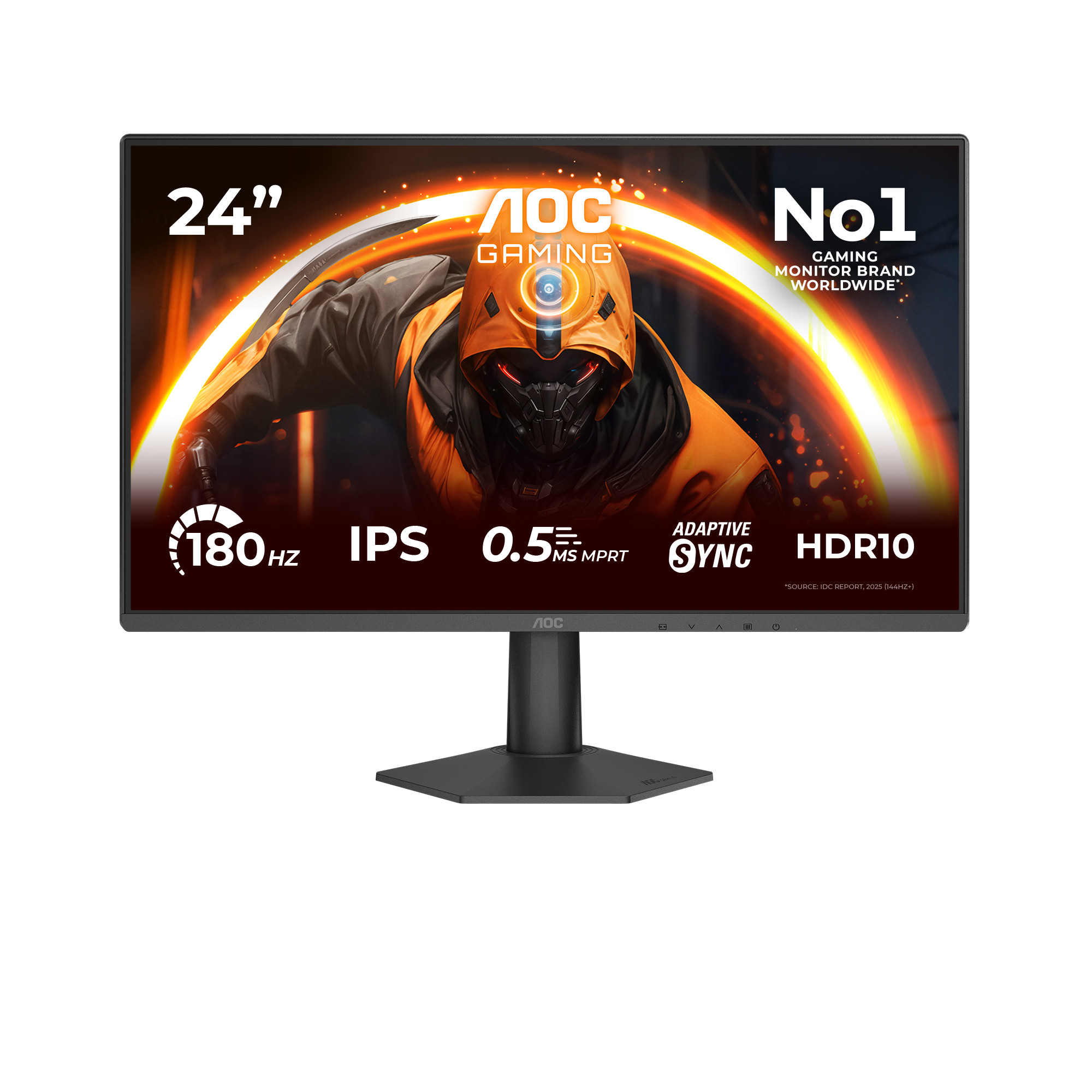 Monitor AOC 23.8" 24G50F"24G50F" (timbru verde 7 lei)