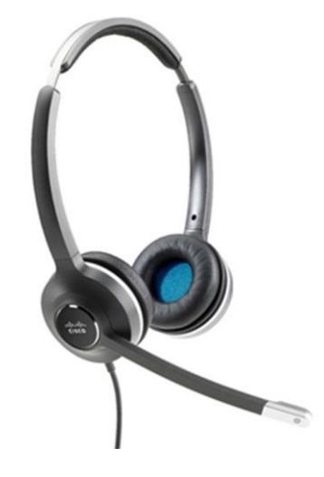 Cisco 532 Headset Head-band USB Type-C Black, Grey, "CP-HS-W-532-USBC" (timbru verde 0.8 lei)