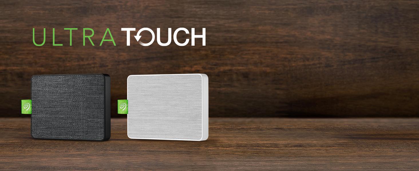 SSD extern SEAGATE Ultra Touch, 500 GB, USB 3.0, "STJW500401" (timbru verde 0.18 lei)