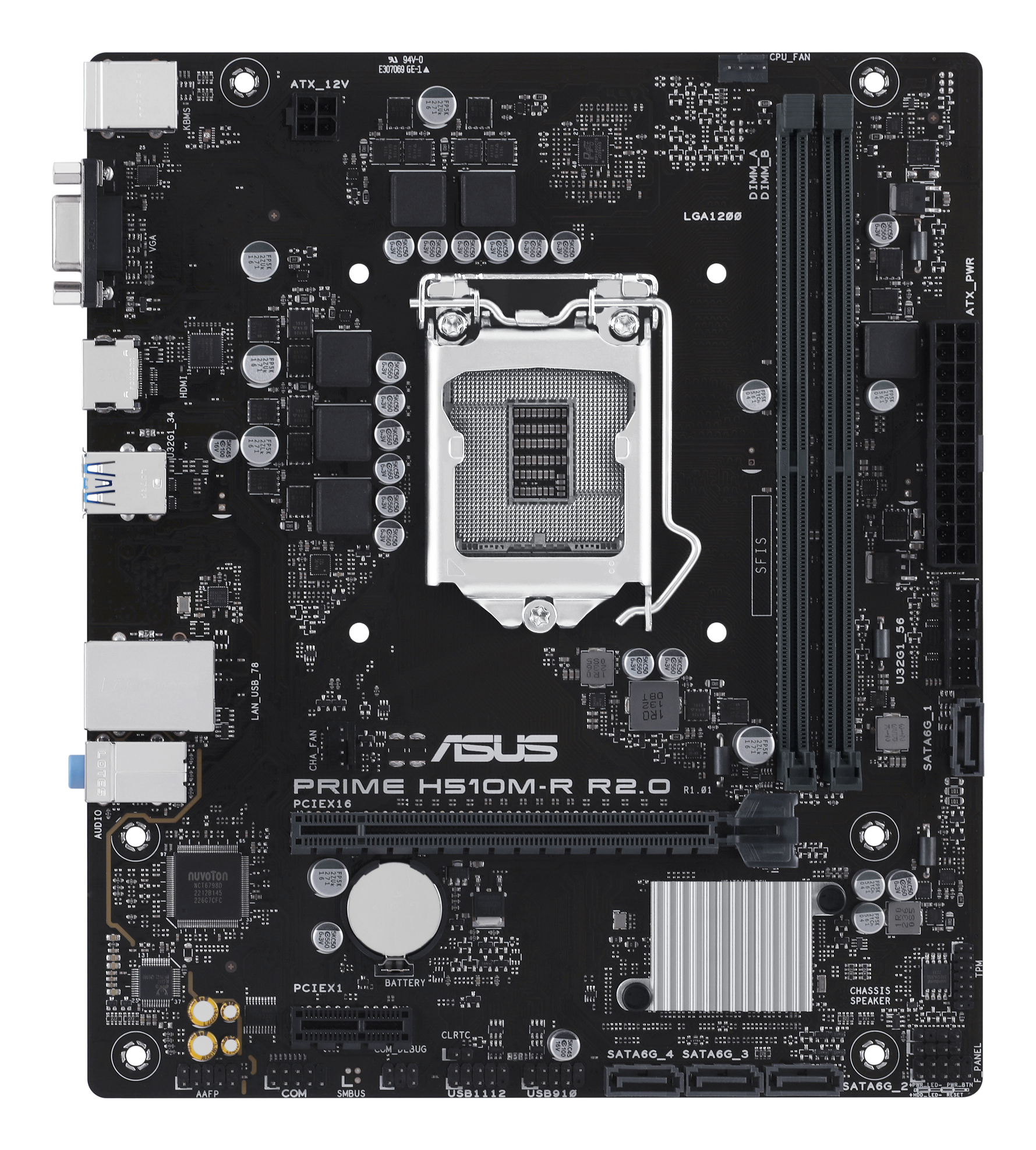 MB H470 S1200 MATX/PRIME H510M-R R2.0-SI ASUS "PRIME H510M-R R2.0-SI"