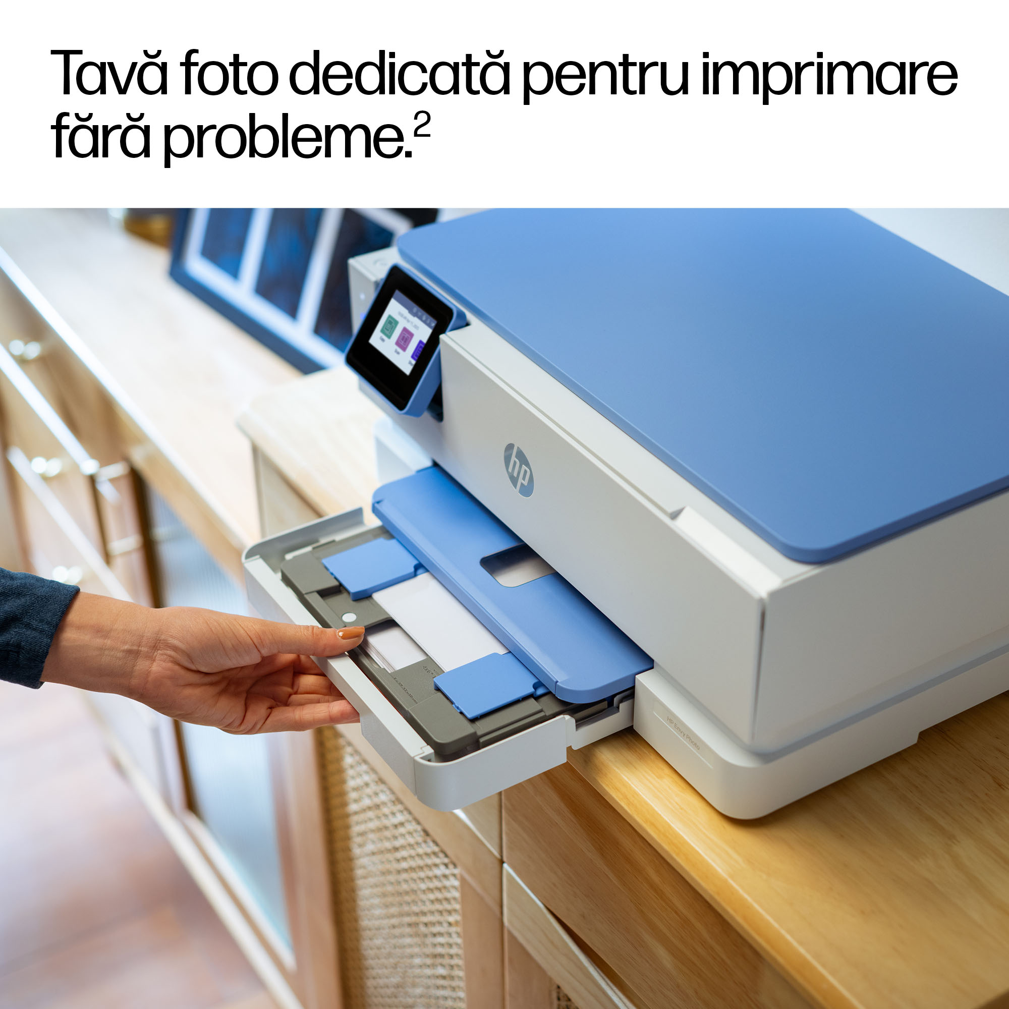 Multifunctional InkJet Color HP, ENVY PHOTO 7231, A4, Functii: Impr.|Scan.|Cop., Vit.Print. 15ppm, Conectivitate:USB|WIFI, Duplex:Da, ADF:ADF(incl.TV 8lei) "B6JW3B" - imagine 6