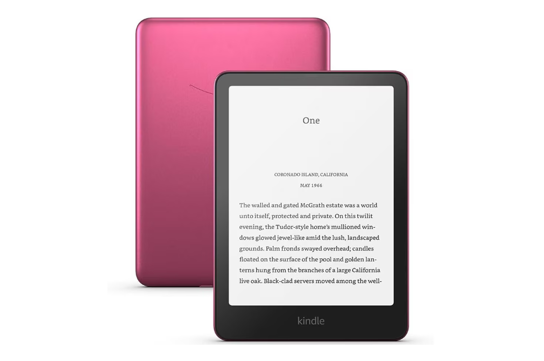Amazon Kindle PW Sign.Ed 32GB 2024 Raspb "B0CFPHPHYC" (timbru verde 0.9 lei)