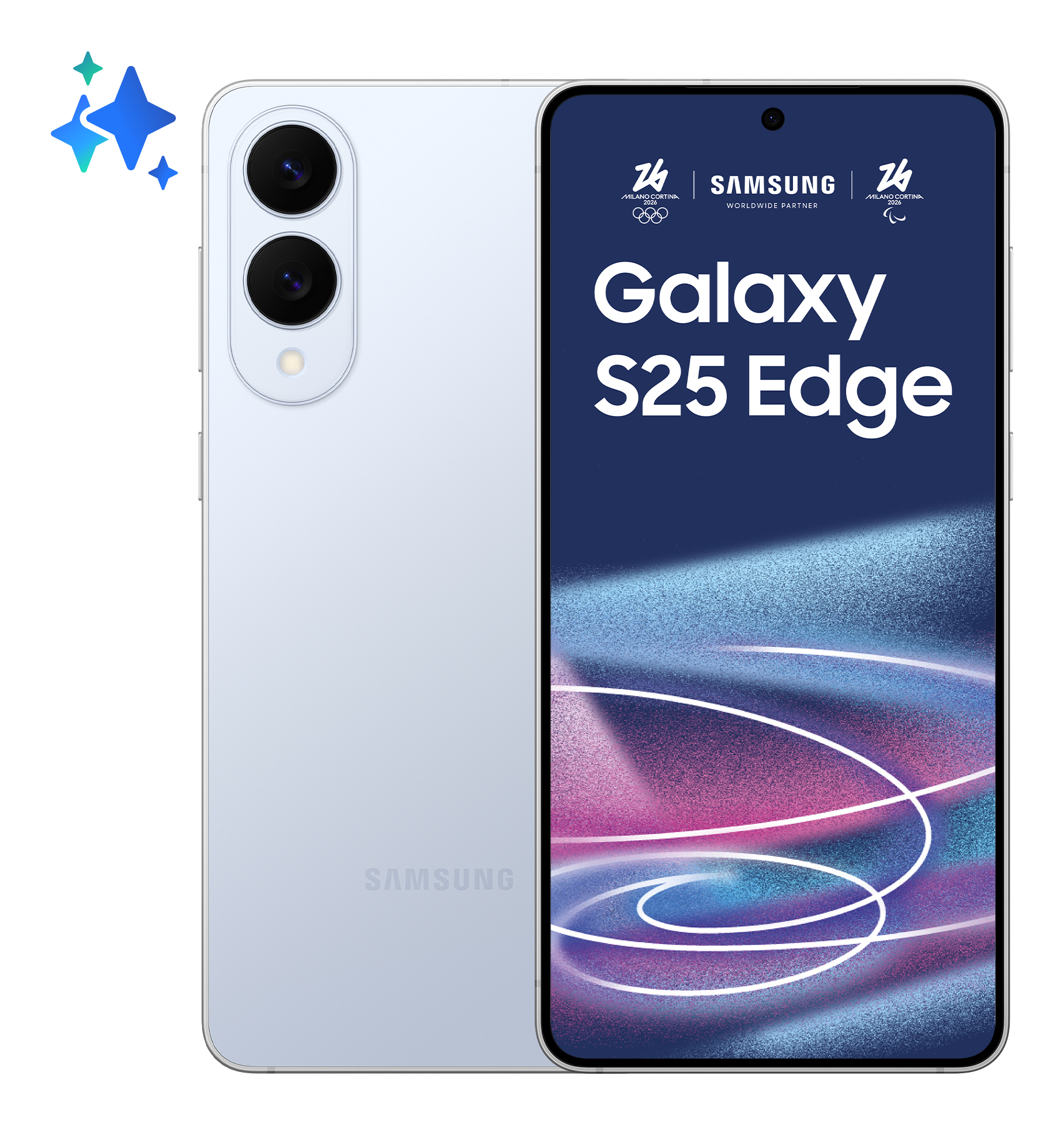 SG S25 EDGE 5G S937B 6.7" 12/256 DS IBL "SM-S937BLBDEUE" (timbru verde 0.45 lei)