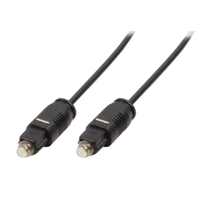CABLU audio LOGILINK Toslink Optic (T/T)(pt. conexiune optica intre BLU-Ray si echipamentul audio), 0.5m, black, "CA1005" (timbru verde 0.08 lei)