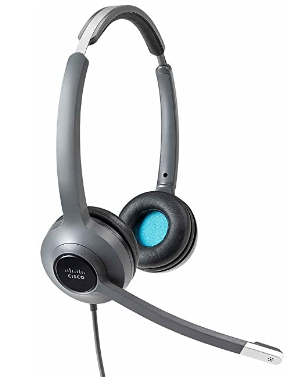 Cisco 522 Headset Head-band 3.5 mm connector Black, Grey, "CP-HS-W-522-USB=" (timbru verde 0.8 lei)
