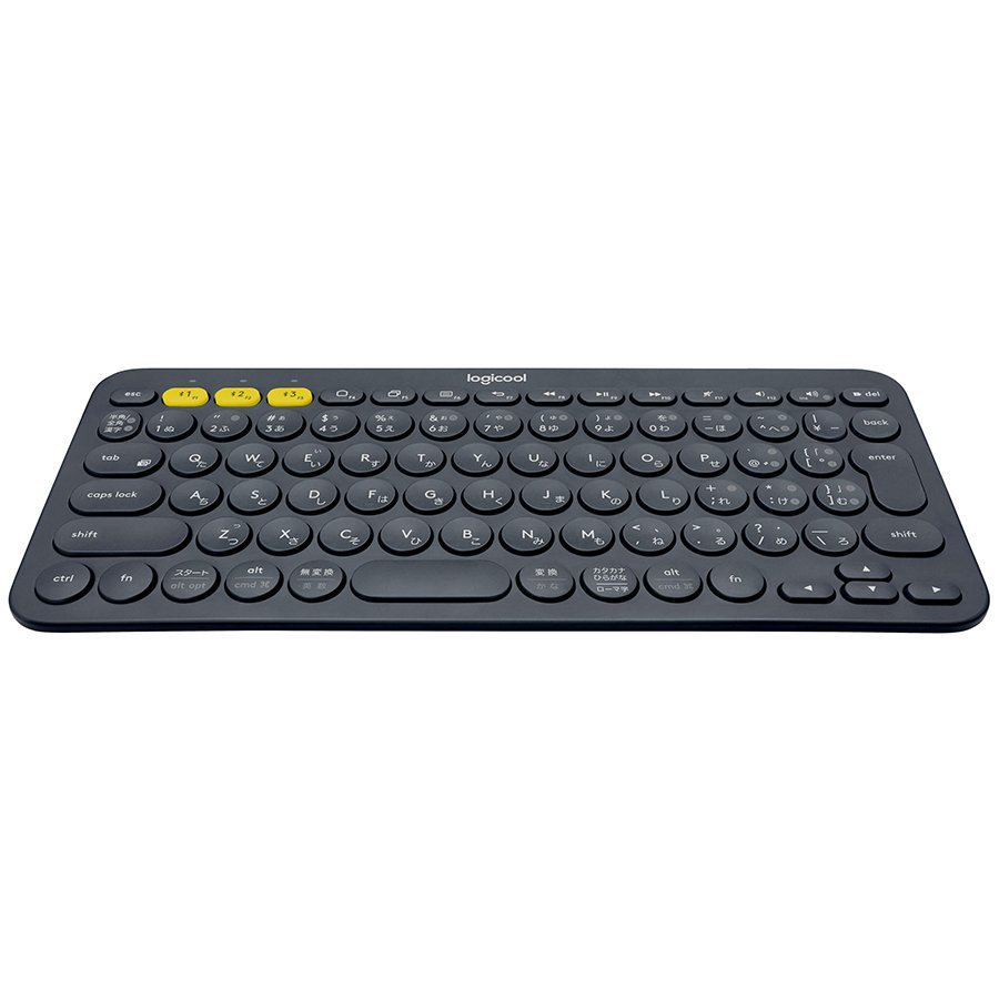 TASTATURA LOGITECH bluetooth, mini, intrebuintare multipla, dark grey, "K380" "920-007582" (timbru verde 0.8 lei)