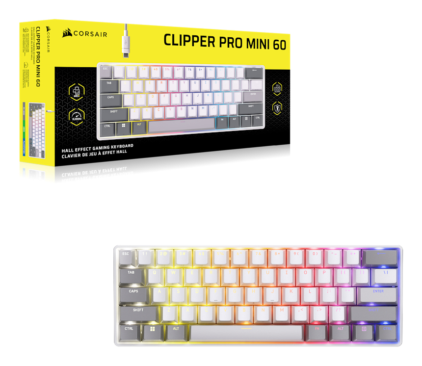 Tastatura Mecanica Corsair CLIPPER PRO "CH-979111J-NA" - imagine 2