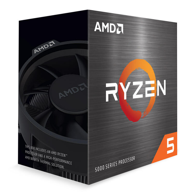 CPU AMD Ryzen 5 5500, skt AM4, AMD Ryzen 5, frecventa 3.6 GHz, turbo 4.2 GHz, 6 nuclee, putere 65 W, "100-100000457BOX"