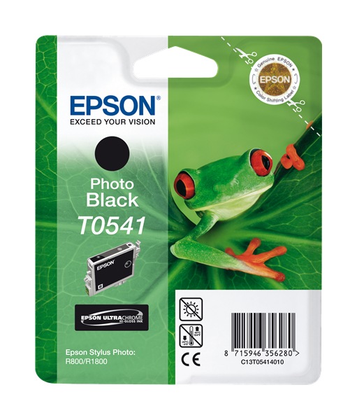 Cartus Cerneala Original Epson Photo Black, C13T05414010, pentru Stylus Photo R800, , (timbru verde 0.15 lei), "C13T05414010"