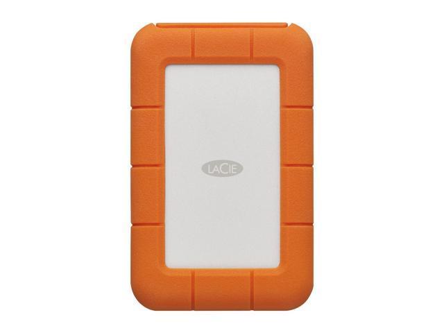 HDD extern LACIE 5 TB, Rugged, 2.5 inch, USB 3.0, portocaliu/ argintiu, "STFR5000800" (timbru verde 0.8 lei)