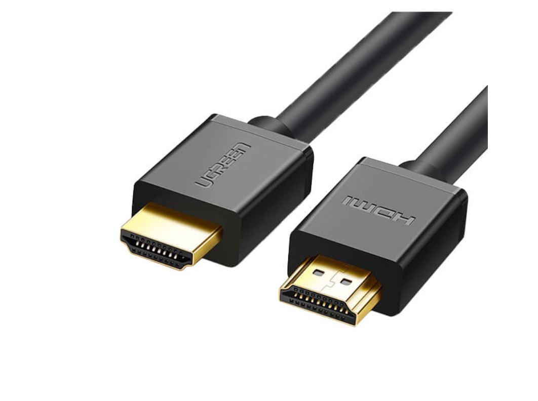 CABLU video Ugreen, "HD104" HDMI (T) la HDMI (T), rezolutie maxima 4K UHD (3840 x 2160) la 60 Hz, conectori auriti, 20m, negru "10112" (timbru verde 2.00 lei) - 6957303811120