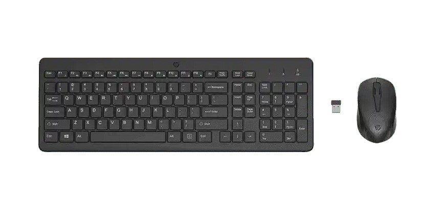 HP 330 Wireless Mouse and Keyboard (EN) "2V9E6AA#ABB" (timbru verde 0.8 lei)
