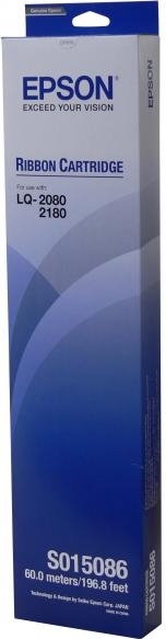 Ribon Original Epson Black, S015086, pentru FX-2170| LQ-2180, (timbru verde 0.15 lei) "C13S015086"(RAPO)