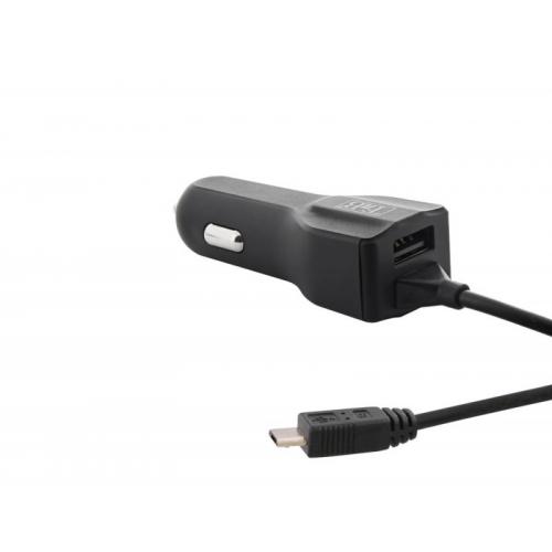 TnB 3A CAR CHARGER: microUSB Cable 110 cm + 15W USB-A PORT "CHBBCAR3A" (timbru verde 0.18 lei)