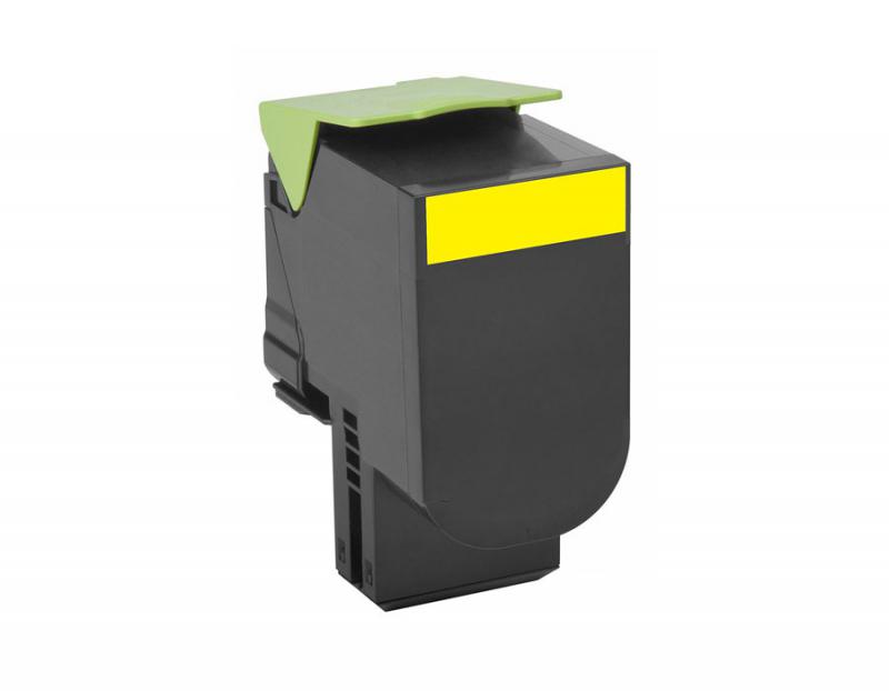 Toner Original Lexmark Yellow, 80C2XY0, pentru CX510, 4K, (timbru verde 1.2 lei) , "80C2XY0"