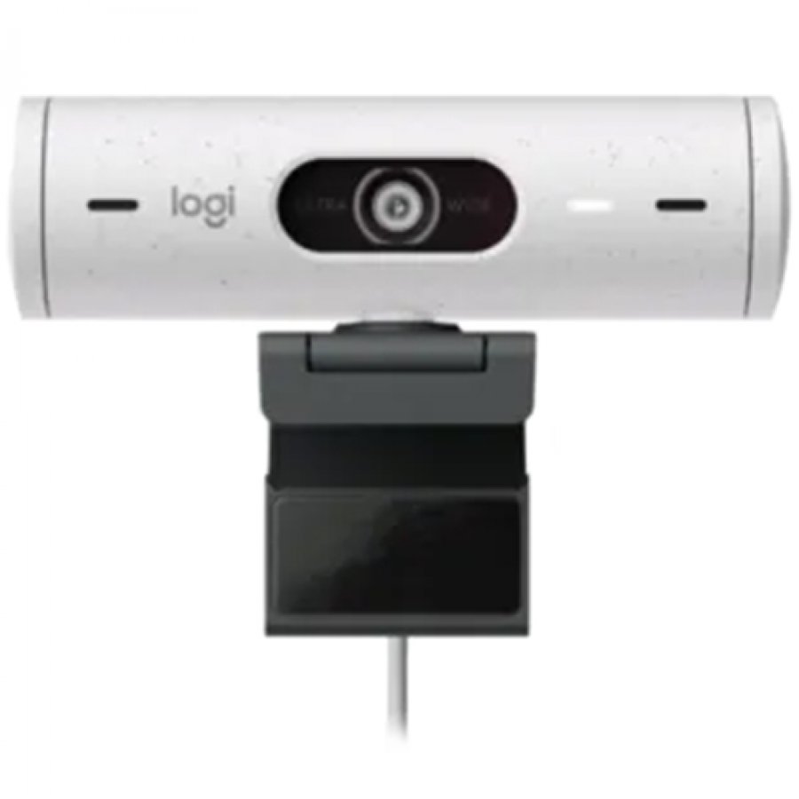 LOGITECH BRIO 500 - OFF-WHITE - USB - EMEA28, "960-001428" (timbru verde 0.18 lei)