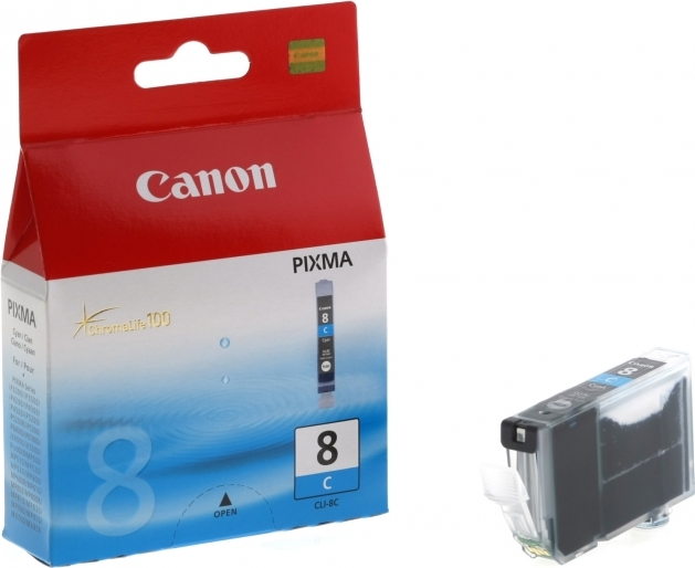 Cartus Cerneala Original Canon Cyan, CLI-8C, pentru IP4200, , (timbru verde 0.15 lei), "BS0621B001AA"