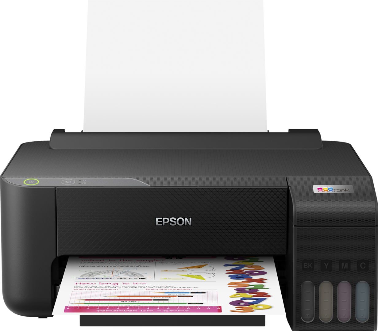 Imprimanta Inkjet CISS Color Epson L1230, A4, Functii: Imprimare., Viteza de Printare Monocrom: 33ppm, Viteza de printare color: 15ppm, Conectivitate:USB, Duplex:Nu, ADF:Nu, (incl.TV 11lei) "C11CJ70402"(RAPO)