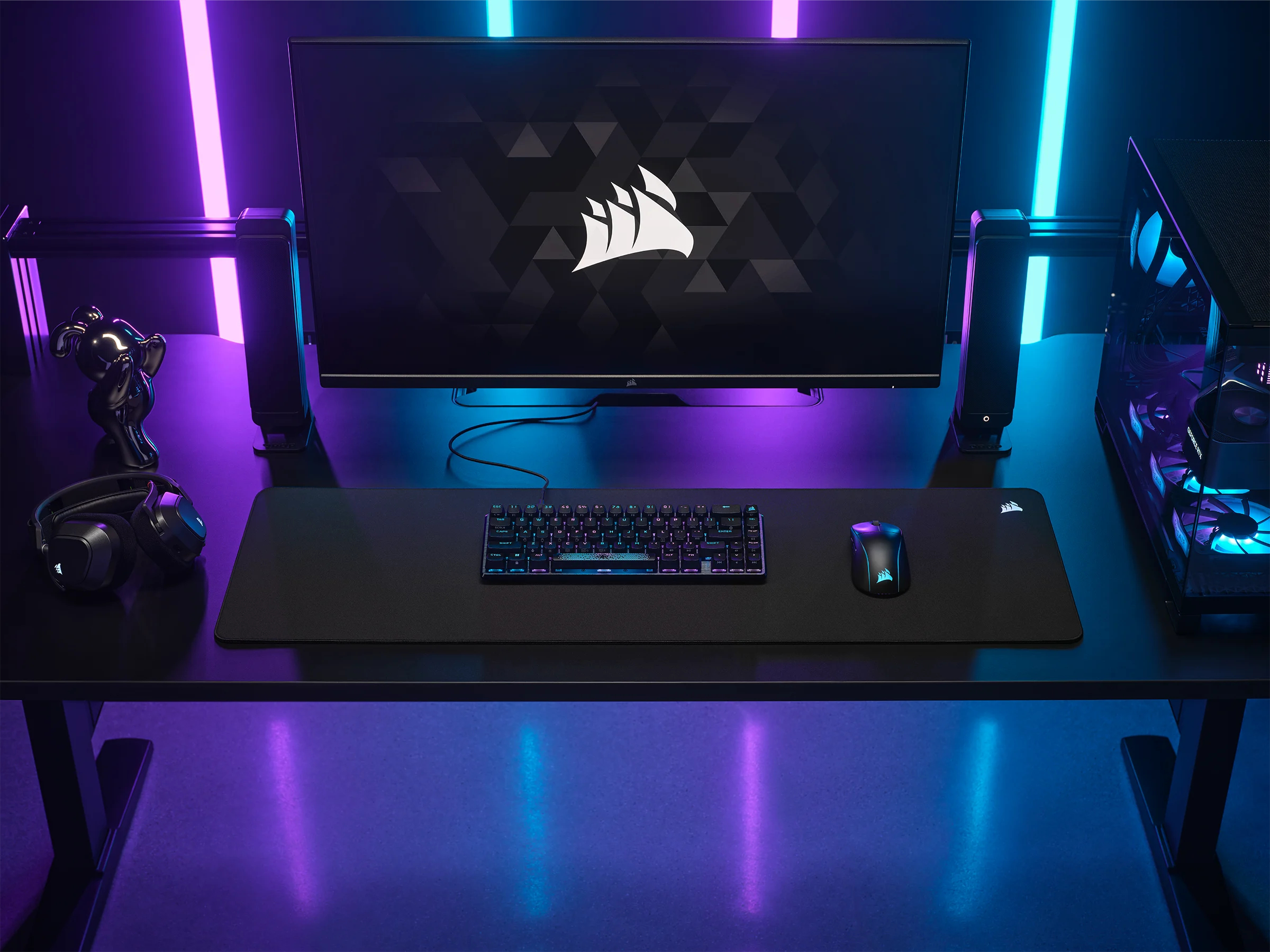 Mousepad Gaming Corsair MM500 V2 HYBRID"CH-941B141-WW" - imagine 6