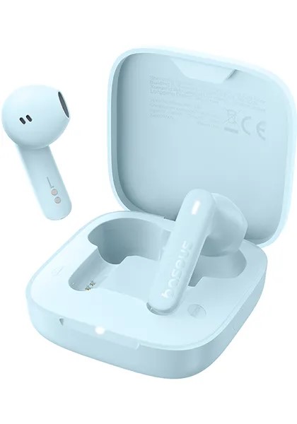 CASTI Baseus Bowie E16 TWS, pt smartphone, wireless, bluetooth 5.3, microfon pe casca,5 ore durata baterie, albastru "A00061900313-01" (timbru verde 0.18 lei) - 6932172654818