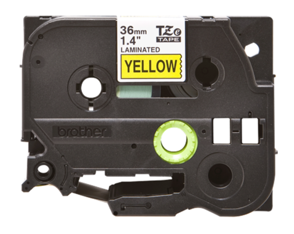 Banda laminata Original Brother Black on Yellow, TZE661, pentru 530|550|3600|9200|9400|9500|9600|9700|9800|D800|E800|P900|P910|P950, 36mm, incl.TV 0 RON, "TZE661"