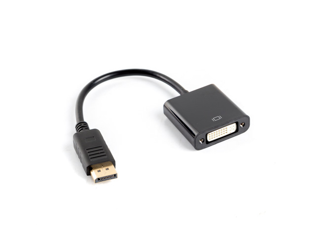 Adaptor Lanberg DisplayPort Dual Link "AD-0007-BK" (timbru verde 0.8 lei)