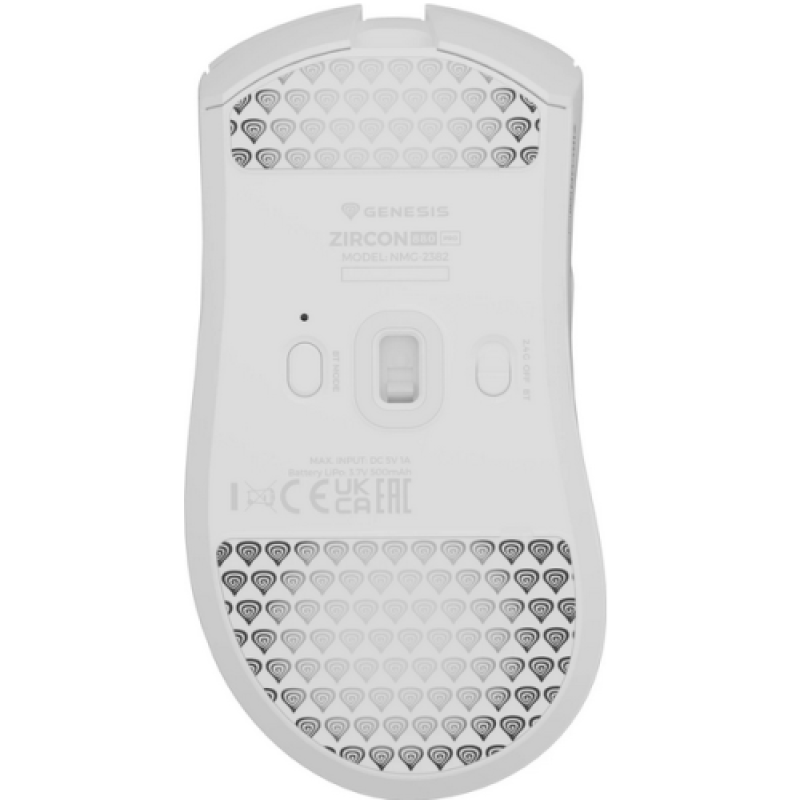 Mouse Gaming Genesis Zircon 880 PRO Wireless White "NMG-2382"