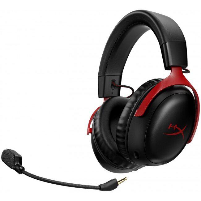 Casti HP HyperX Cloud III Wireless, rosu "77Z46AA" (timbru verde 0.8 lei)